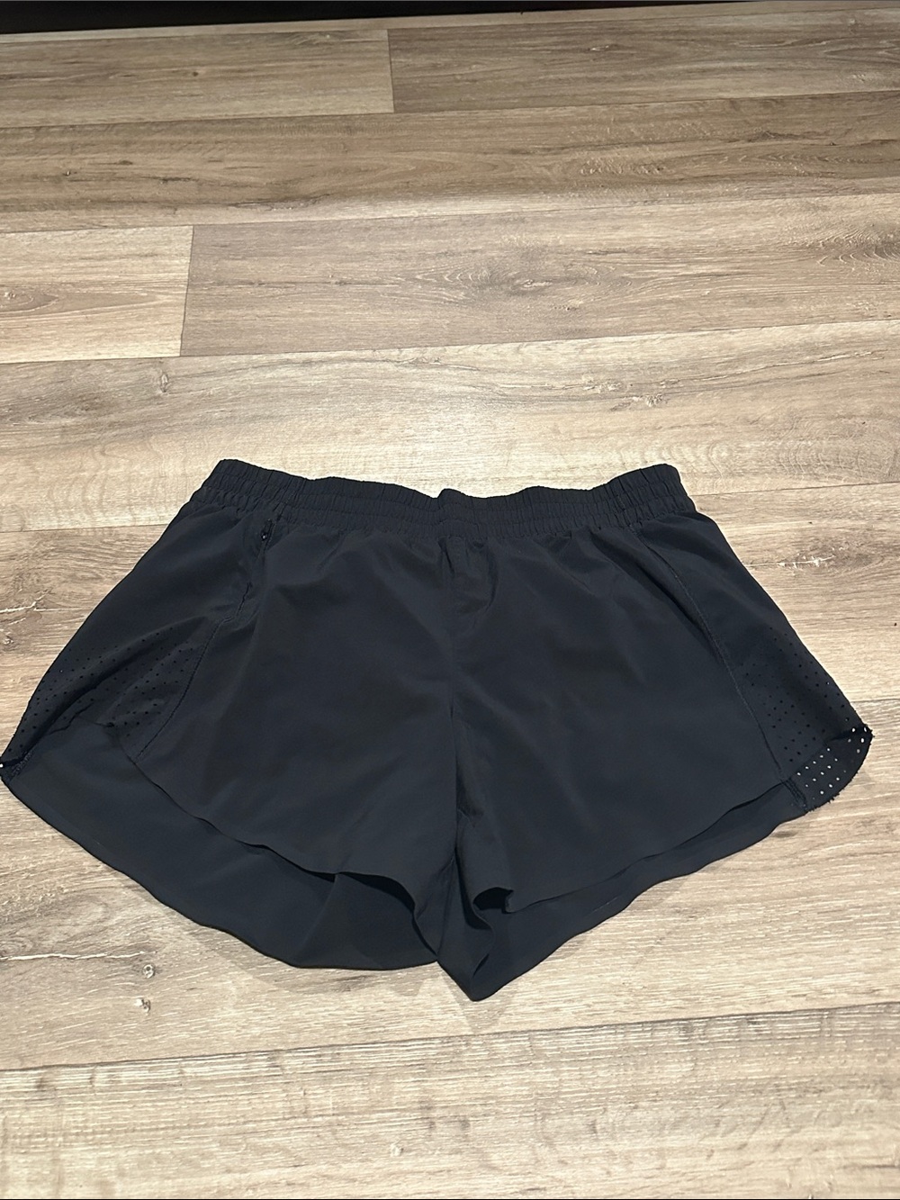Women’s Black Athletic Shorts - Lightweight Running Shorts